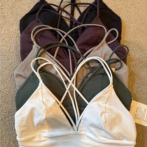 Lululemon Pushing Limits Bra Bundle of 5